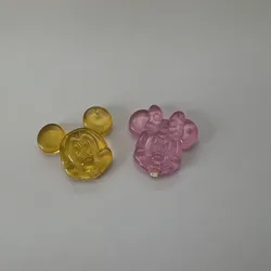 12Piece 3cm Disney, Minnie, and Mickey food toy popsicle ornaments