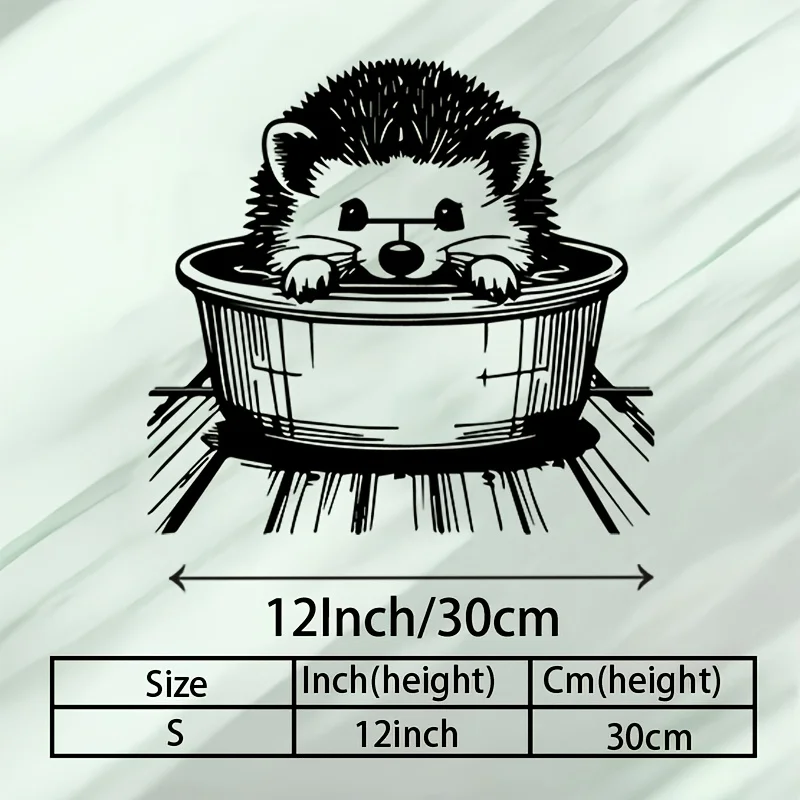 CIFBUY Iron Wall Art Rustic Hedgehog Metal Sculpture Farmhouse Decor Sign For Home Indoor Outdoor Yard