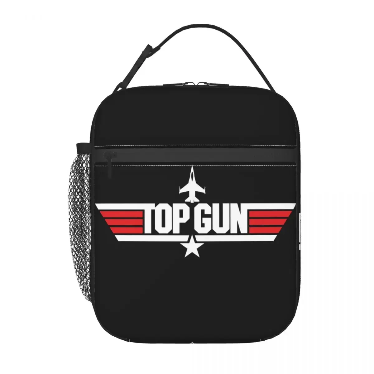 Maverick Film Top Gun Insulated Lunch Bags for Outdoor Picnic Resuable Thermal Cooler Lunch Box Women Kids