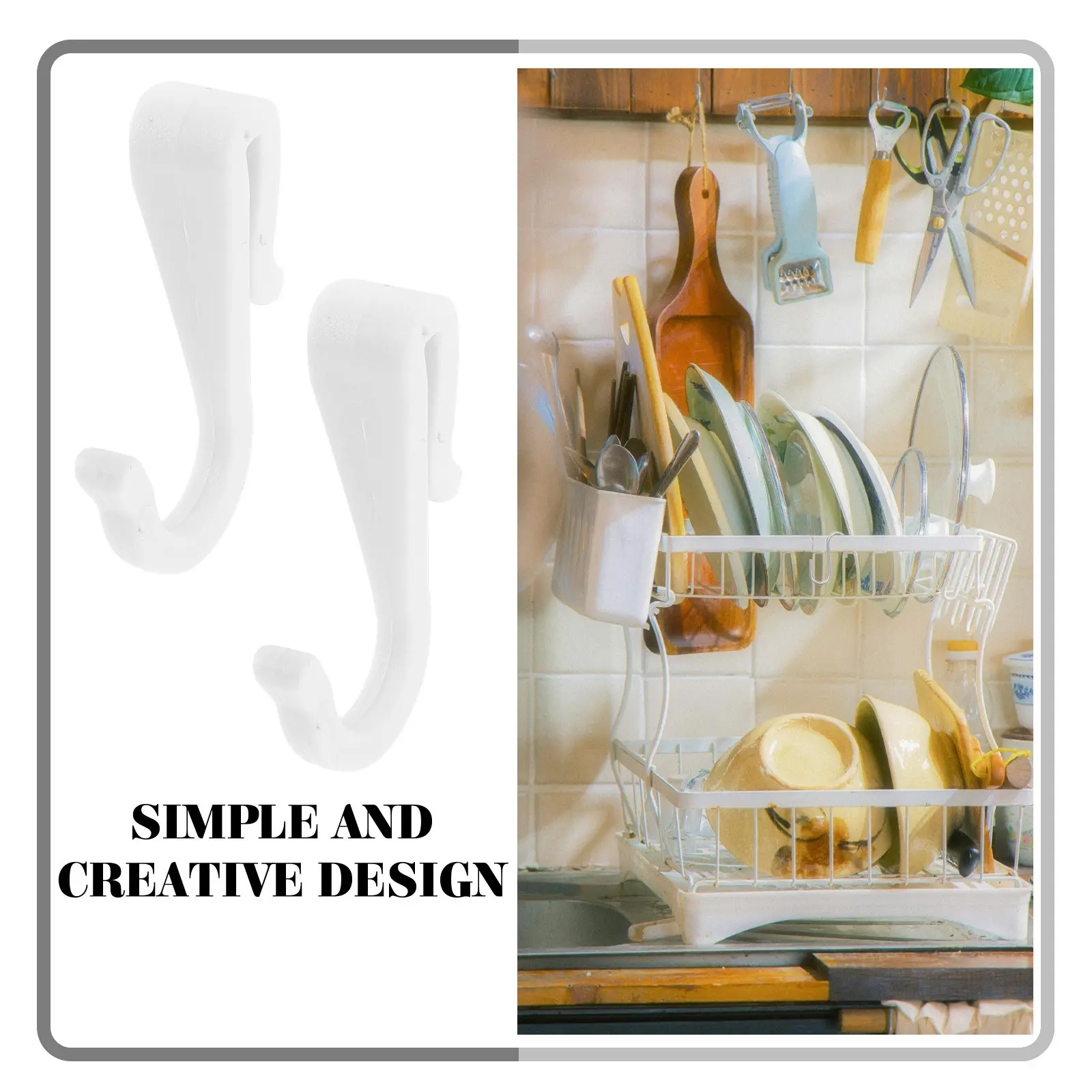 

12 Pcs Hanger Shelf Hook Hooks for Storage Wire Shelves Shelving Units Kitchen Hanger Shelves Kitchen Rack J Hanging Shelving