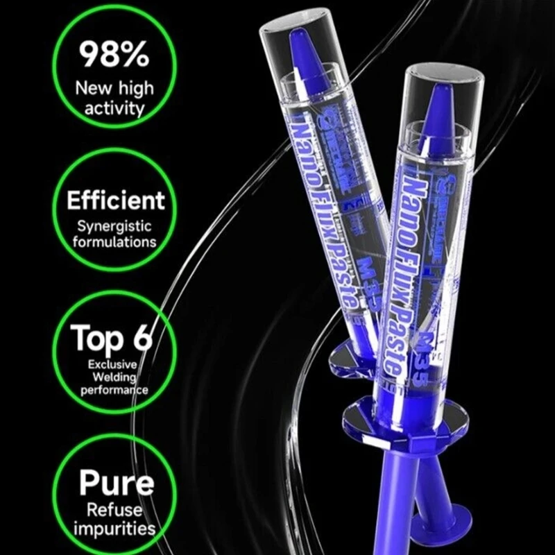 M35 Nano Flux Paste 10CC For Mobile Phone Chip Motherboard No Need Clean High Performance Repair Flux Welding Tools