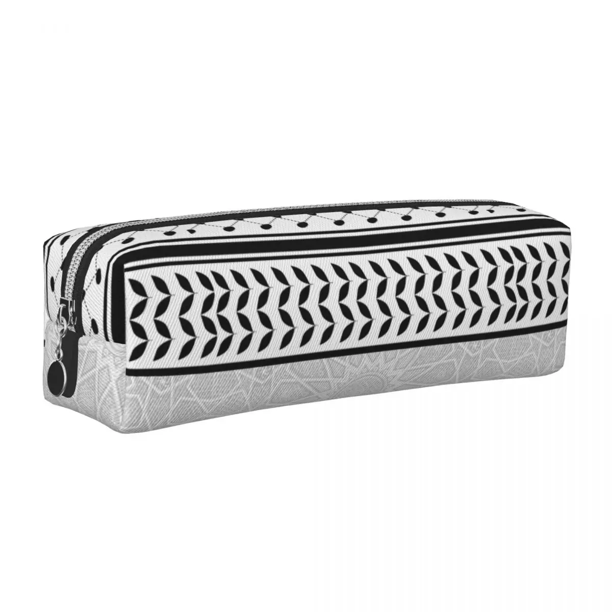 

Creative Keffiyeh Hatta Kufiya Arabic Print Pencil Case Pencil Pouch Pen Box for Student Big Capacity Bag School Supplies Gifts