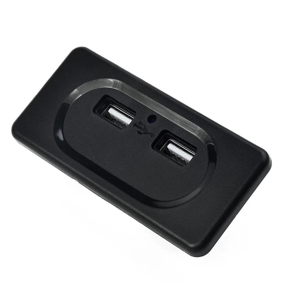 

Car Charger Socket 3100mA For 12V Motorhome Part Wear-resistance 2021 Black Boat Car Caravan DC5V/3.1A UCC-318-2U