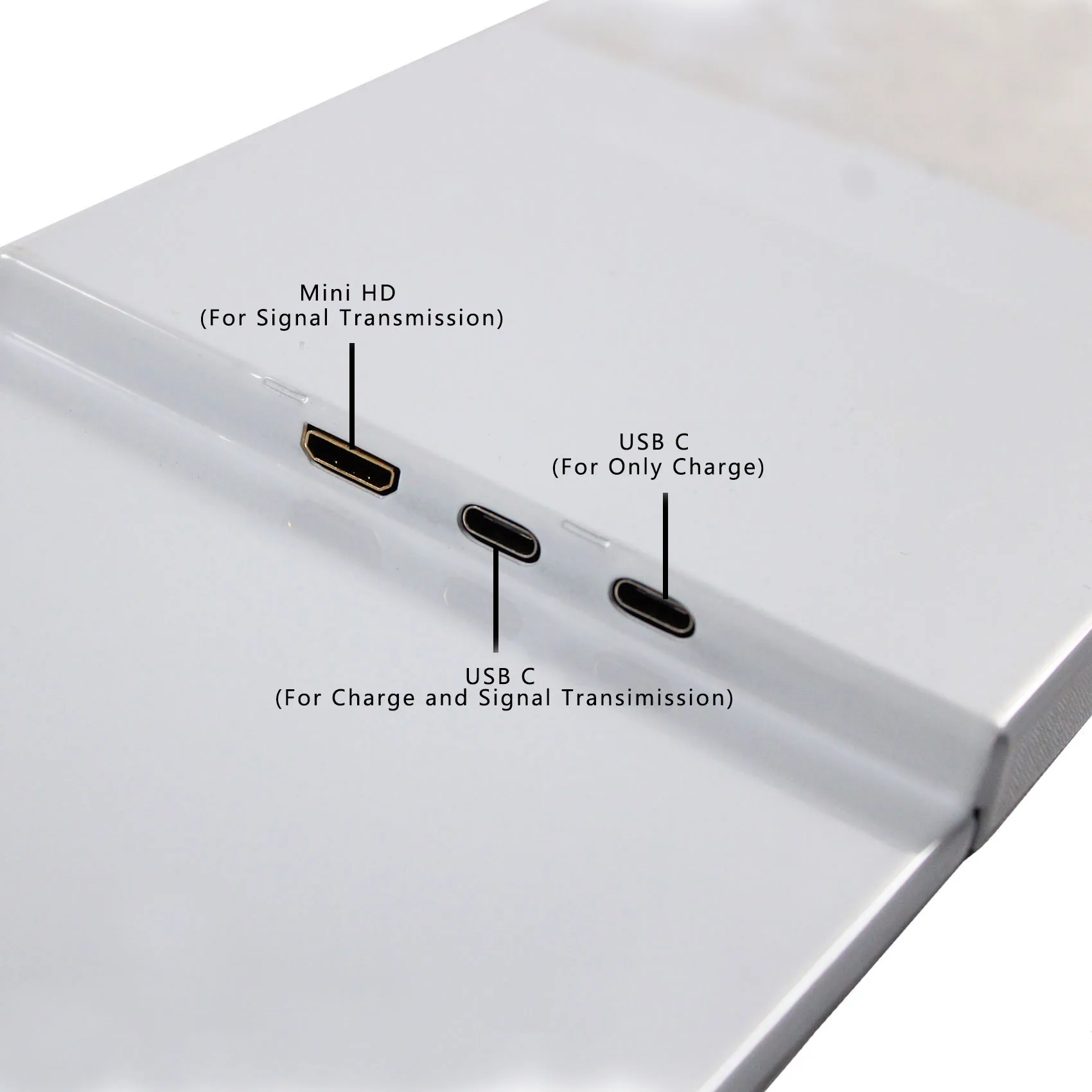 12,3 Zoll 2400x900 2K IPS USB Typ C LCD-Monitor für D31 PC-Gehäuse