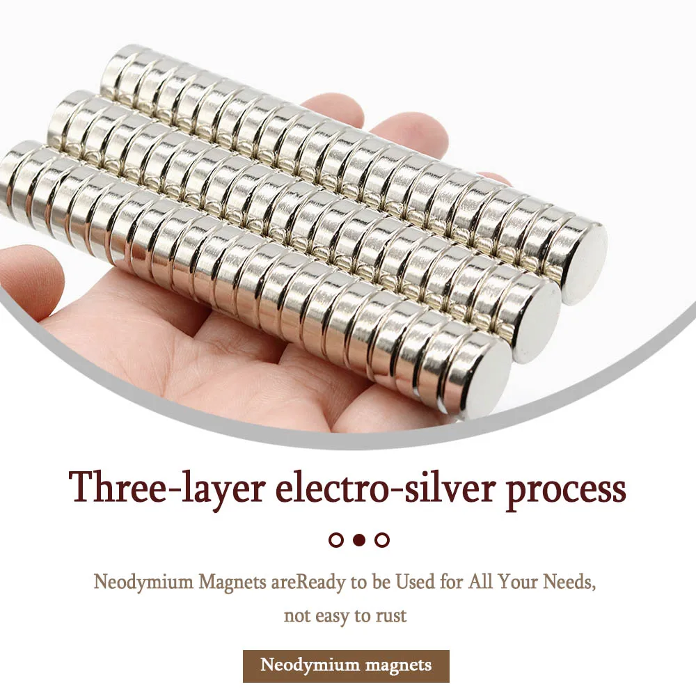 15 مللي متر x 5 مللي متر سوبر قوي جولة مغناطيس النيوديميوم مغناطيس قوي N35 صغير دائم المغناطيسي ندفيب مغناطيس الثلاجة 15x5