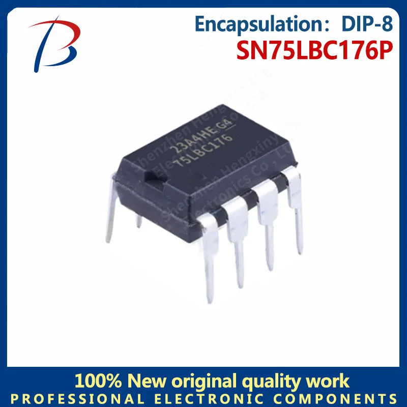 5PCS SN75LBC176P interface transceptor chip pacote DIP-8