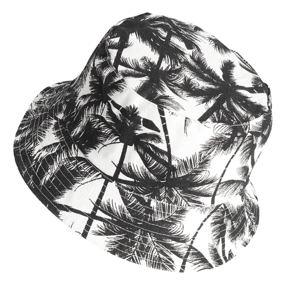 

1pc Fisherman Hat Coconut Style Lovely Sun Hat for Adults Wide Brim UV Protection Unisex Outdoor Travel Breathable Fashion