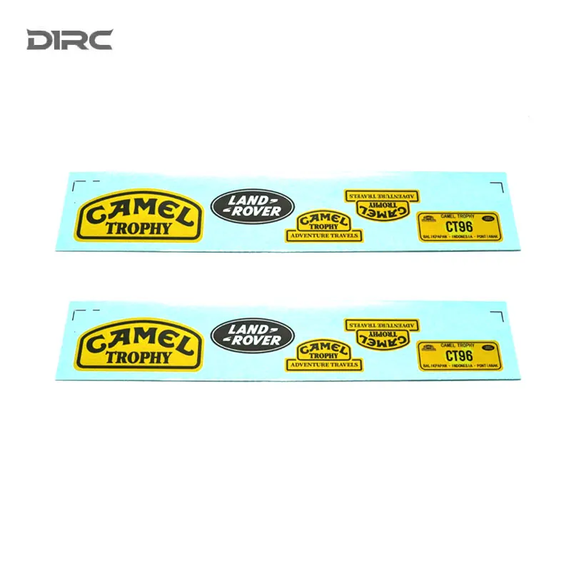 Climbing Car 10 Universal water sticker mood decoration is suitable for 1/10 RC Crawler Car SCX10 TRX4 Camel Cup Exploration