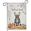 French Bulldog Garden Flag for Dog Lover,Halloween Garden Decor jjp