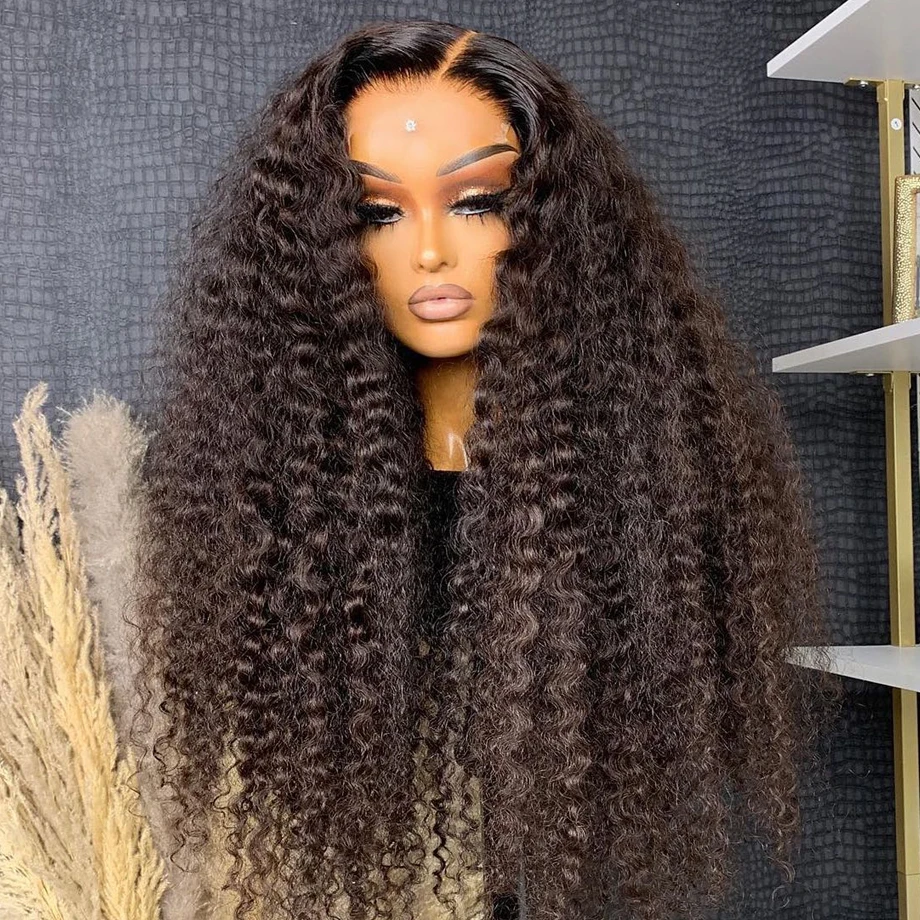 30 inch Deep Wave Curly Lace Frontal Wigs 13x4 13x6 Deep Curly Lace Frontal Wig 4x4 closure Human Hair Wigs For Women Brazilian