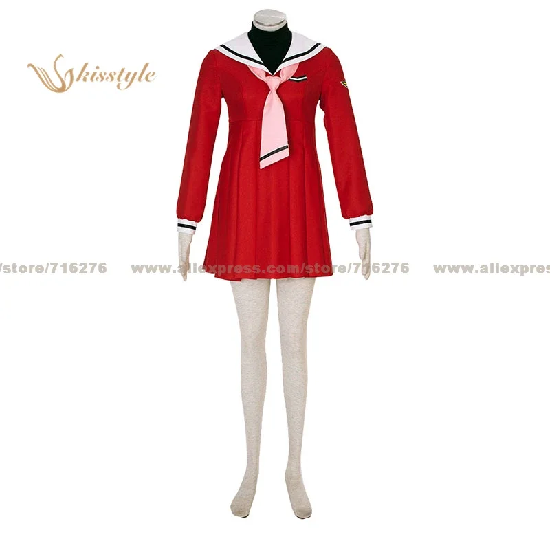 Kisstyle Fashion Cardcaptor Sakura Sakura Kinomoto 4 G Red Dress COS Clothing Cosplay Costume,Customized Accepted