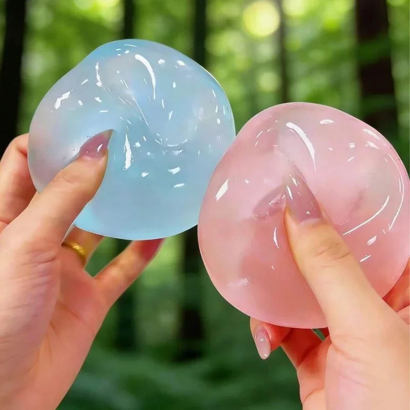 1pcs 1pcs Moldable Slow Rebound Blue Coconut Oil Handmade Squeezing Ball 6cm Round Malt Stress Relief Squeeze Toy - Aliexpress Deal