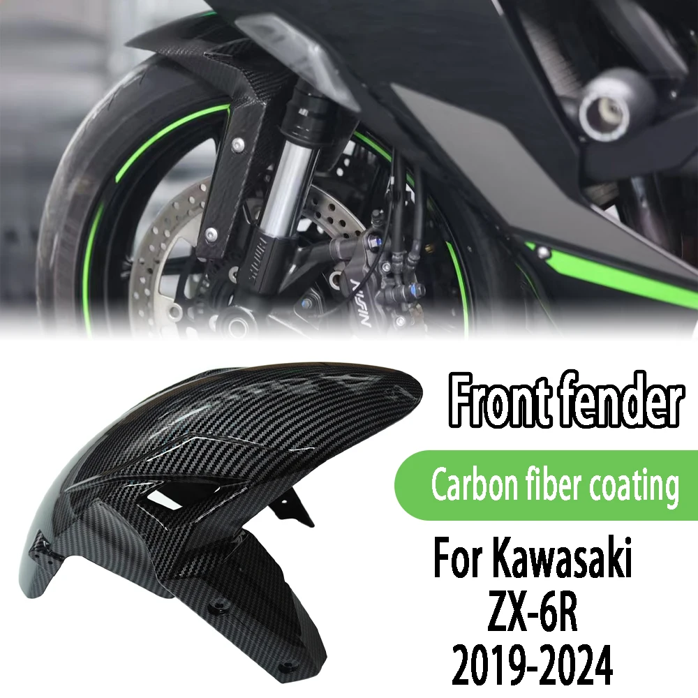 

For Kawasaki ZX-6R ZX6R 2019-2023 2020 2021 2022 zx6r Motorcycle Front Wheel Fender Mudguard Splash Guard Fairing