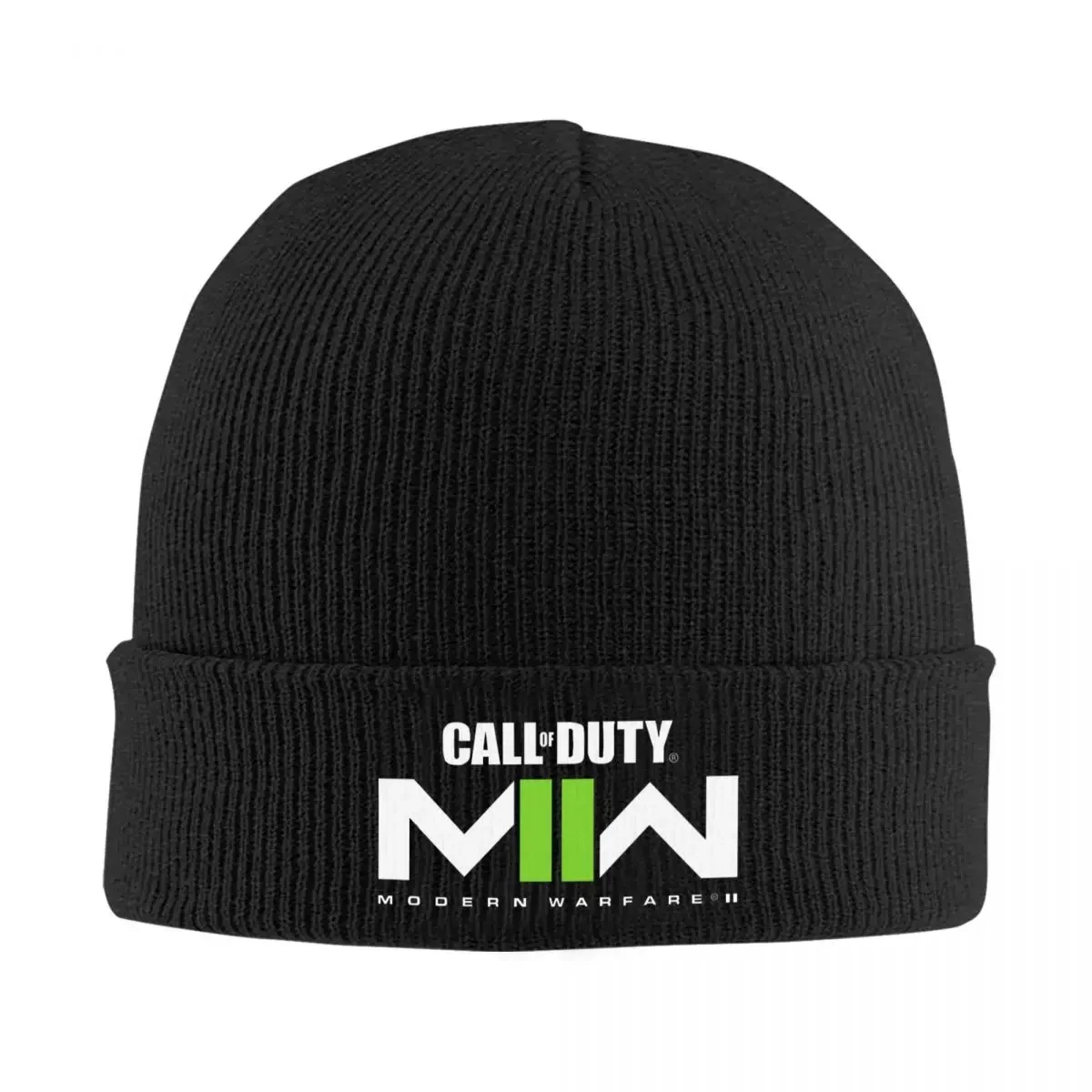 Call Of Duty Modern Warfare MW Knitted Caps for Women Men Skullies Beanies Winter Hats Acrylic Crochet Melon Cap