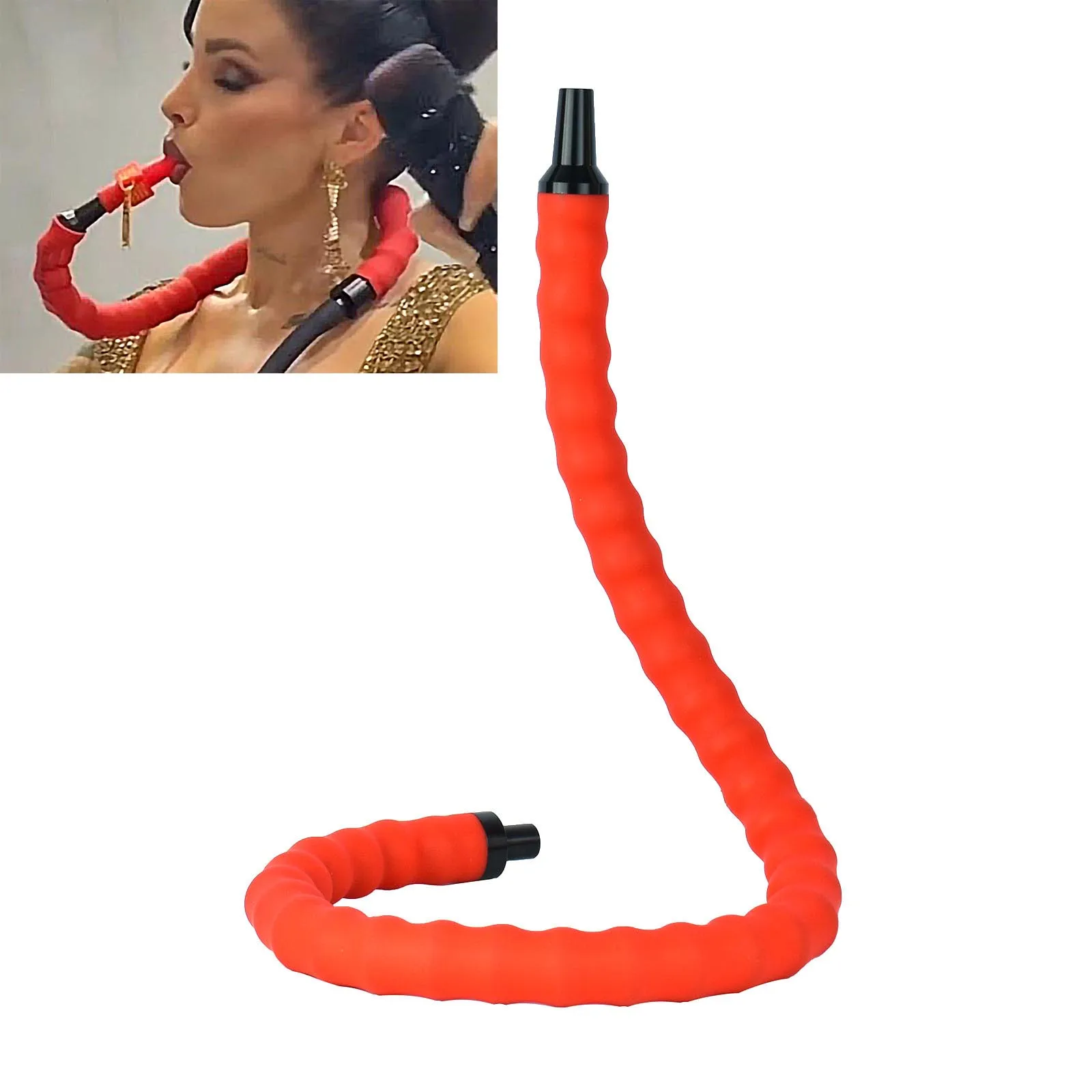 

Flexible Hookah Hose Hands Free Shisha Handle Smoke Pipe Chicha Sheesha Narguile Shisha Hose Accessories