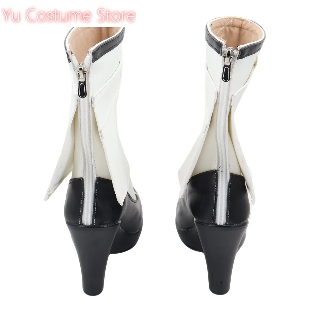 

Shoe Anime Honkai Impact 3rd Aponia Cosplay Shoes Men and Women's New Year Party Customized PU Leather Boots Fancy Dress Party