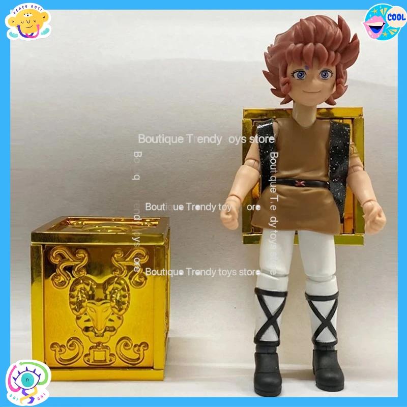 

Saint Seiya Myth Cloth EX Aries Mu KiKi Gold Knights of the Zodiac PVC Action Figure Model In Stock