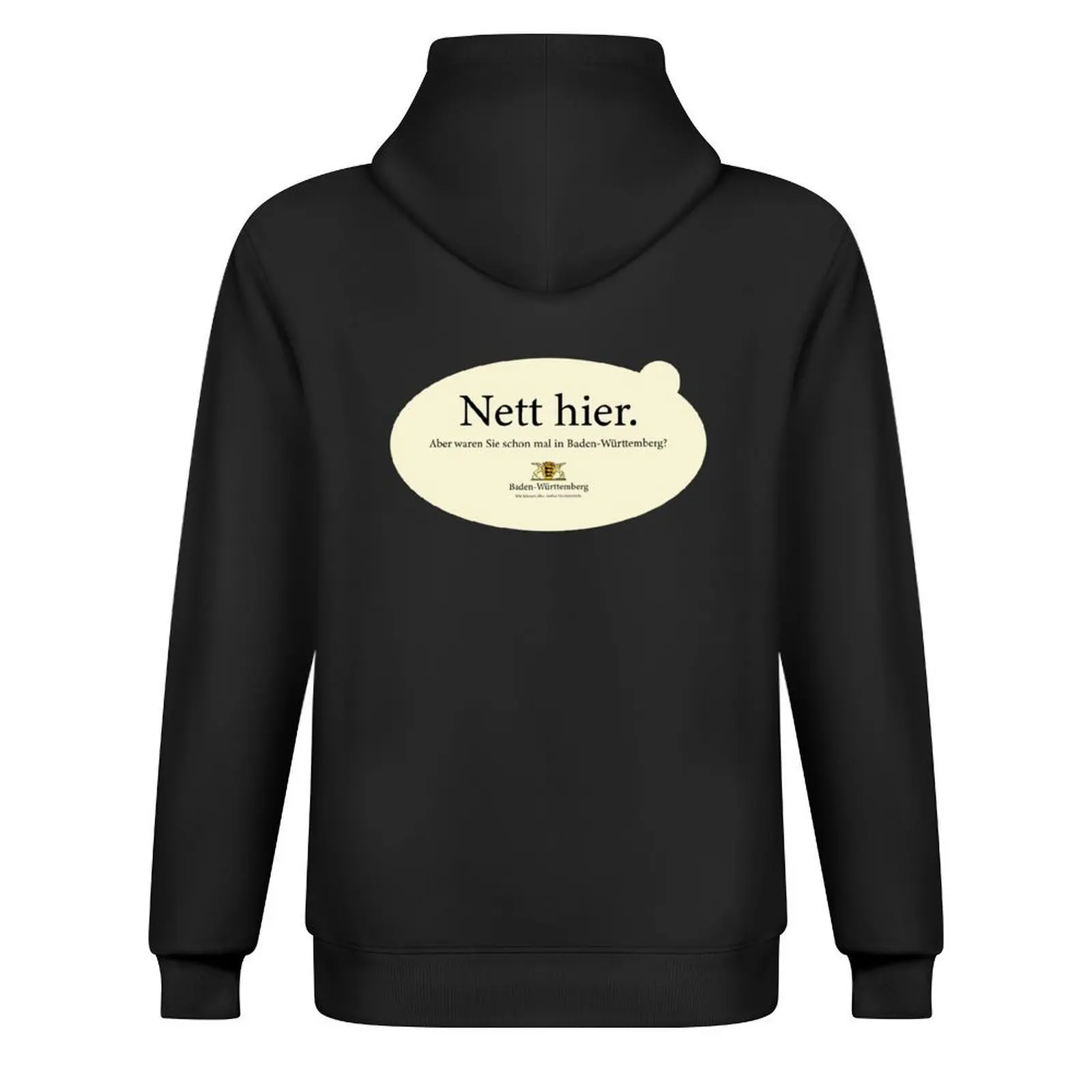 nett hier aber waren sie schon mal in baden württemberg Hoodie clothes for men winter clothes korean style clothes hoodie man