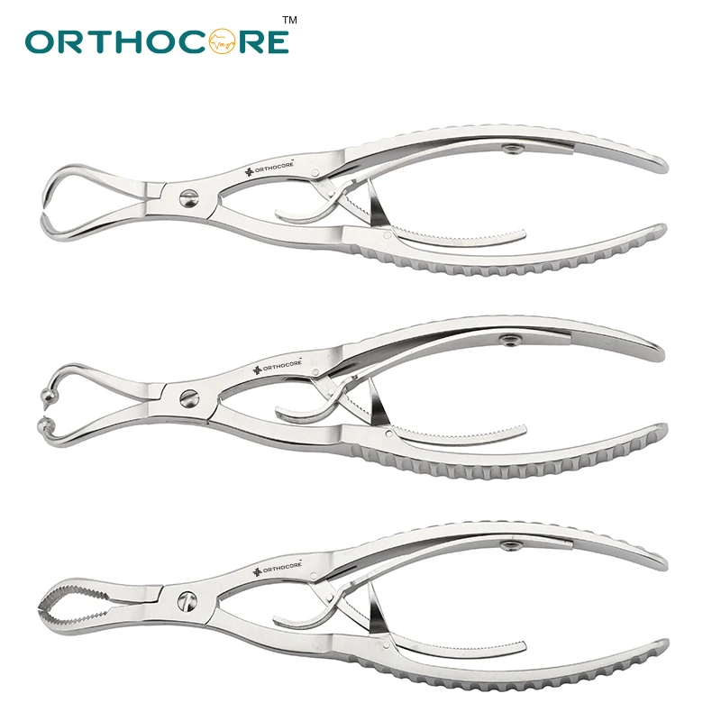 Soft Ratchet Reduction Forceps with Ball Heads Veterinary Orthopedic Supplies Orthopedic Surgical Instruments for Dogs