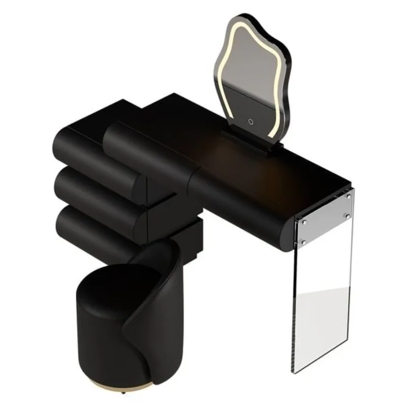 Cômoda creme vento, apartamento pequeno integrado, simples