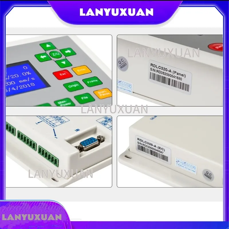 Hot Sales Ruida RD RDLC320-A Co2 La ser DSP Controller for Las er Engraving and Cutting Machine RD320 320