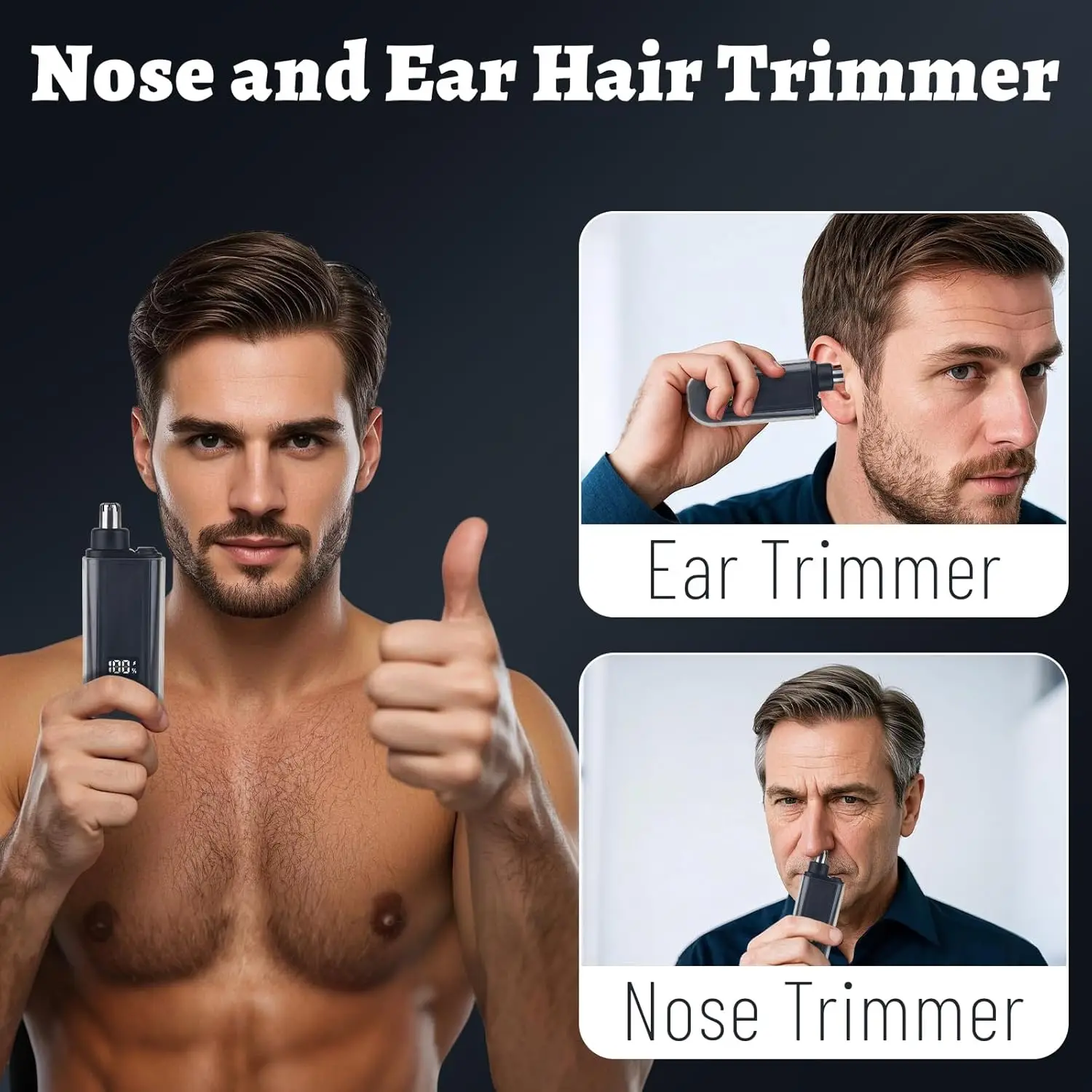 HIENA الأجهزة المنزلية الأنف الشعر المتقلب أجهزة العناية الشخصية المتقلب ل الأنف الأنف الشعر المتقلب قطع الشعر الأنف أو الأذن القاطع #4