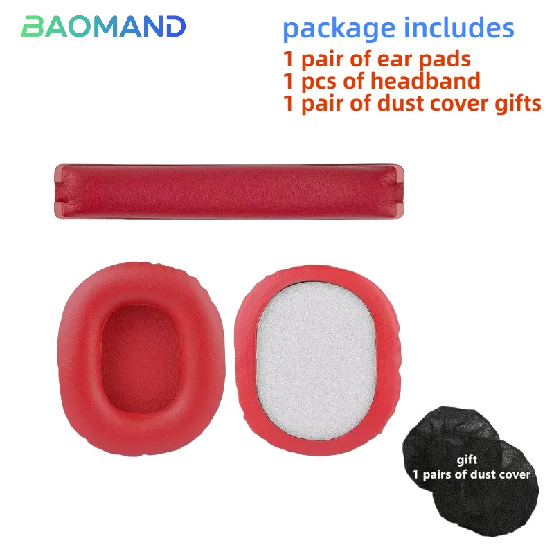 

1 set Replacement Ear Pads Earpads Headband for Rambler W800BT W800X W808BT Headphones Memory Foam Ear Cushion Cover