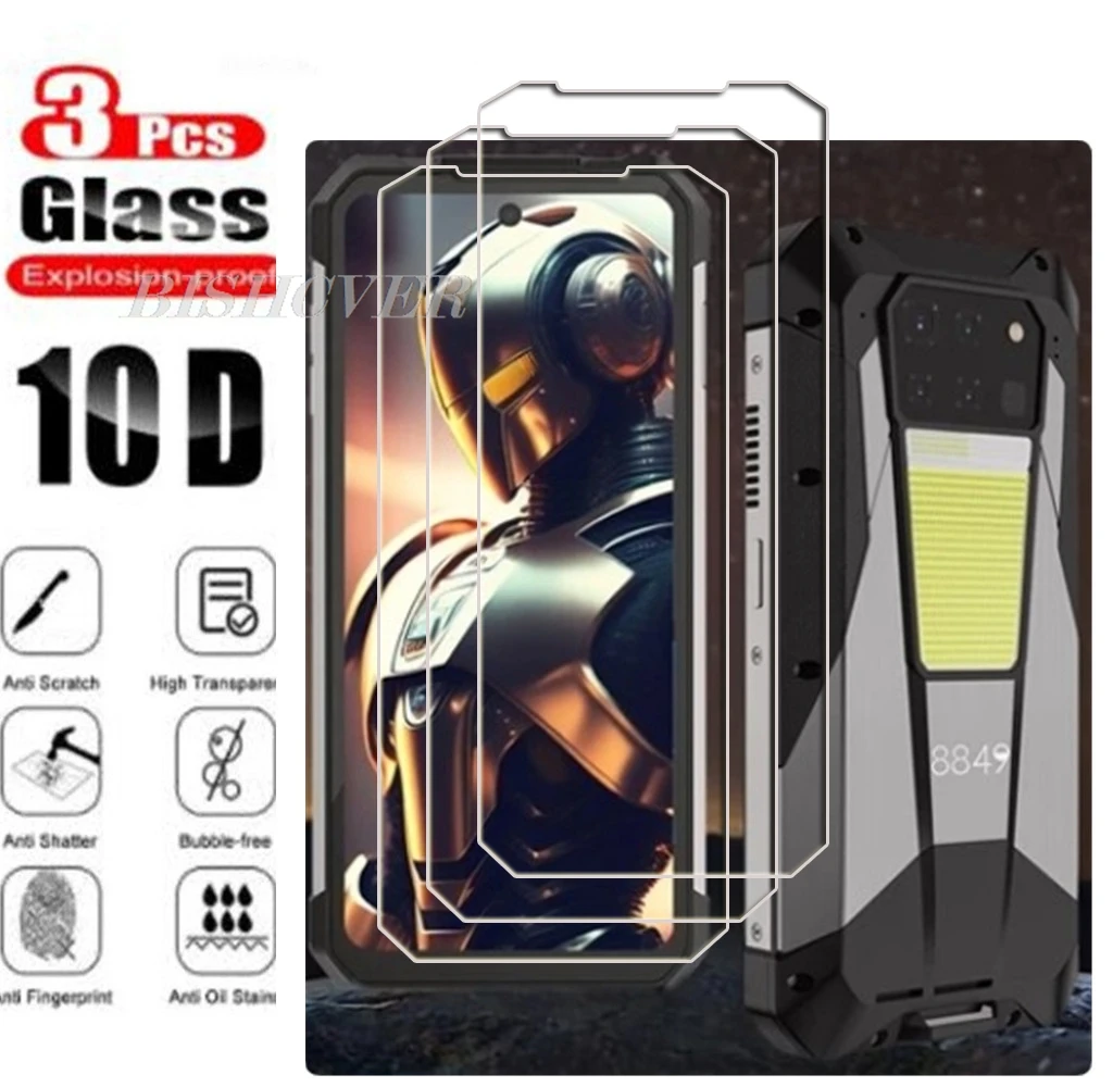 9H Tempered Glass For Unihertz 8849 Tank 3S 6.79" Tank3Pro 3