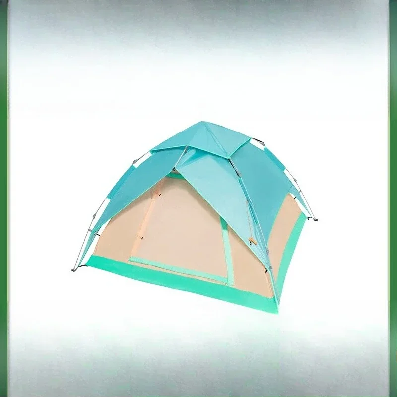 Automatic quick-opening tent Portable folding outdoor double-layer rainproof quick-setting family park tent