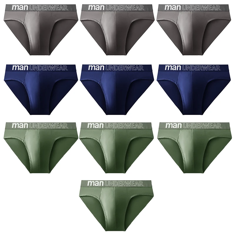 10 Teile/los Herren Slips Unterwäsche Brief Bequeme Höschen Shorts Sexy Boxershorts Geschenke für Mann Unterhosen