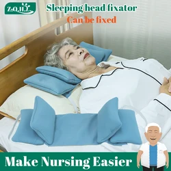 Adjustable Pillow patient head supporter Antimicrobial Cotton fabric Soft Inner Core Washable cotton Fabric 3 adjustable parts