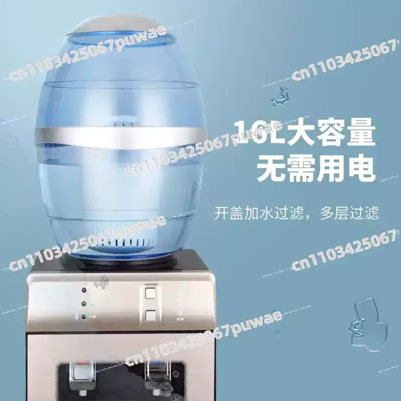 Large Capacity Water Dispenser Drinking Bucket Direct Drinking Filter Bucket Household Tap Water Purification Bucket