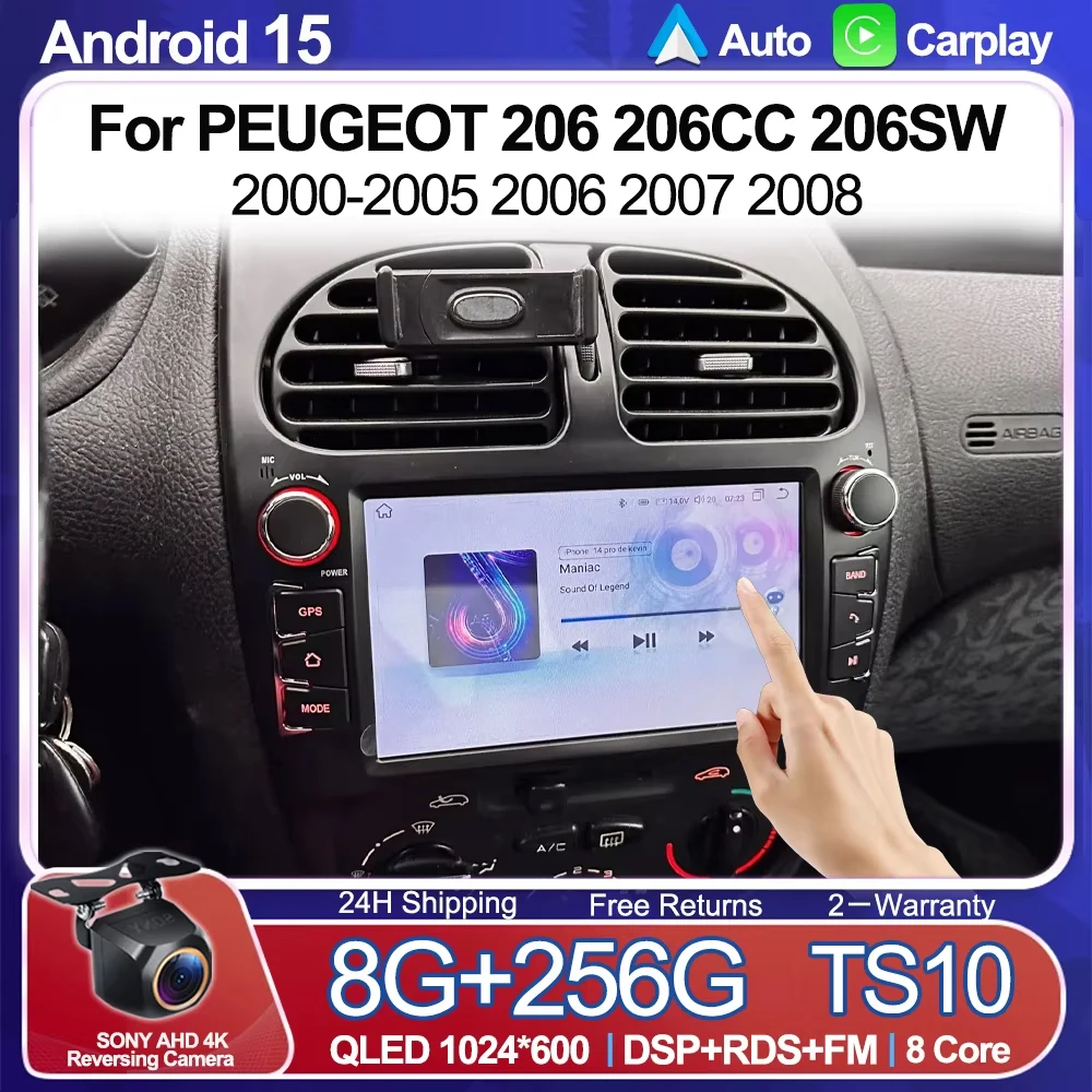 Android 15 Car Radi…