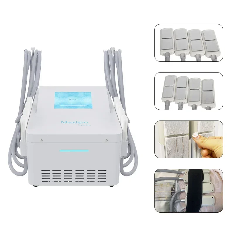 Professional Weight Loss Machine For Remove Fat 8 Cryo Pads Cold EMS Body Sculpting Criolipolisis Equipment