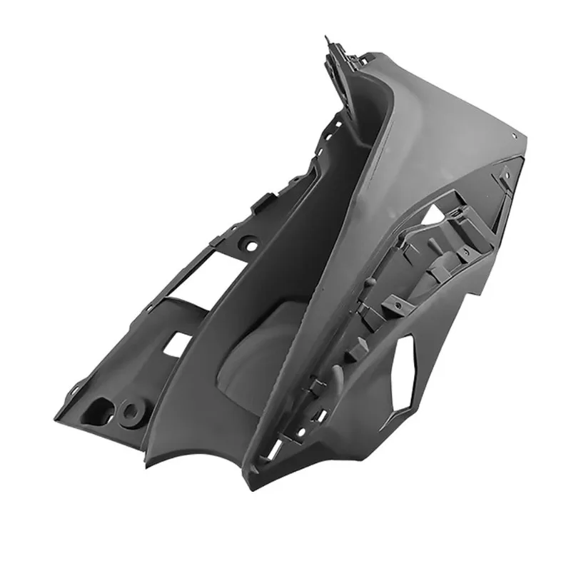 الأجزاء مناسبة لـ Yamaha TMAX560 حوالي 2022-2025 لوحة جانبية سفلية لدواسة القدم، لوحة واقية #4