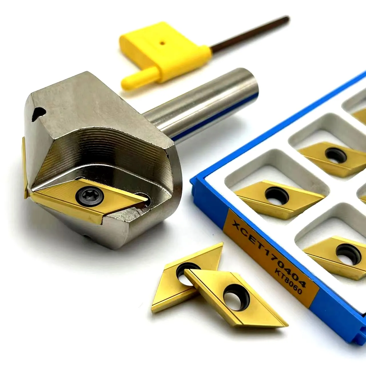 

ECC17005R 30 45 60 ° C12 инструмент для снятия фаски ECC 17005R CNCprecision режущий инструмент XCET170404 Жесткий сплав лезвия