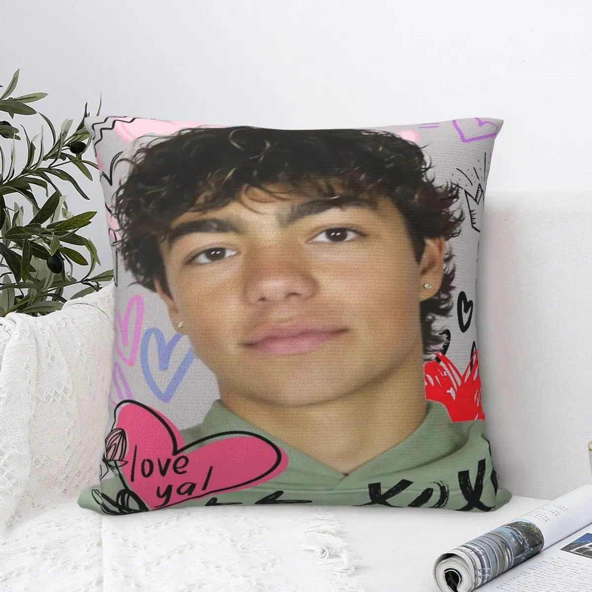 Y2K Living Room Malachi BartonDecoration Pillowcases Stuff Pillow Cover Square Multi-Size