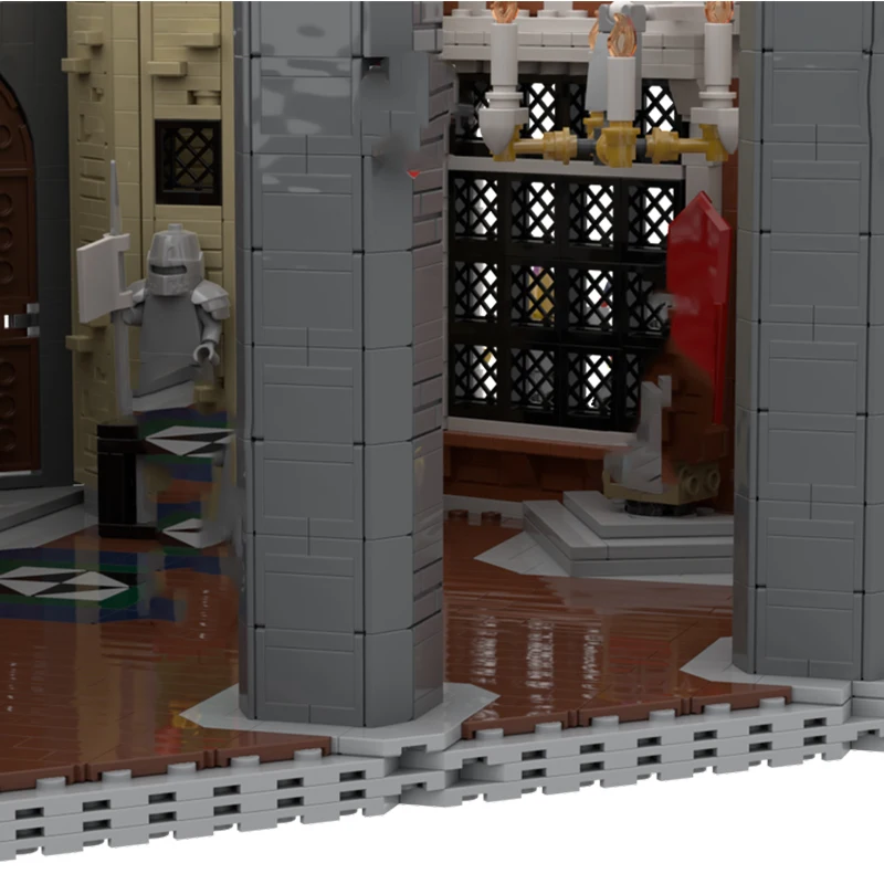 12147pcs MOC The King S Castle Castle Model Building Blocks Construction Toy Christmas Gift Assemble Kids DIY Birthday Creative