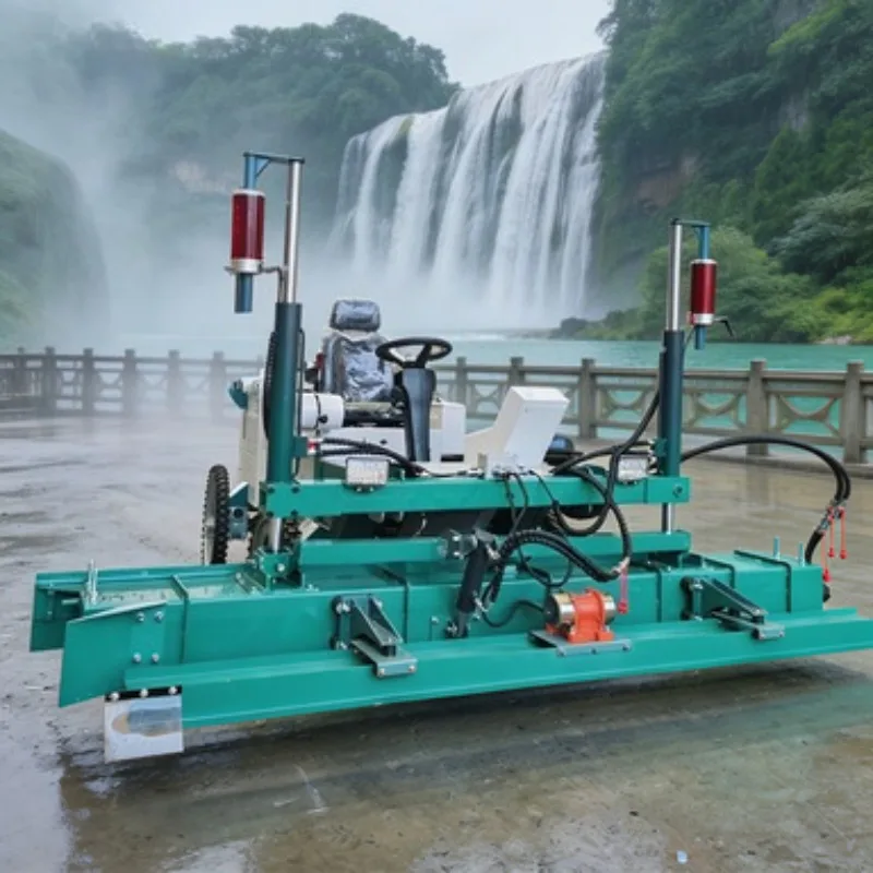35mm Leveling Thickness Laser Screed Concrete Floor Leveling System Self Propelled Vibratory Leveler for Commercial Building