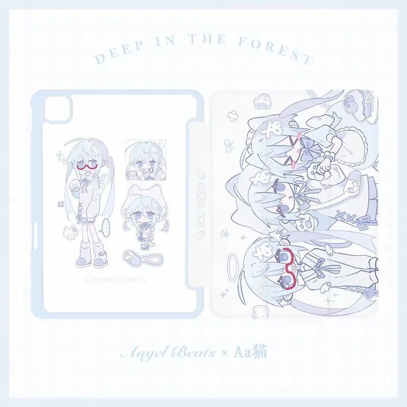 

Cute Y2K sub-series flat shell, suitable for iPad, made of acrylic material.