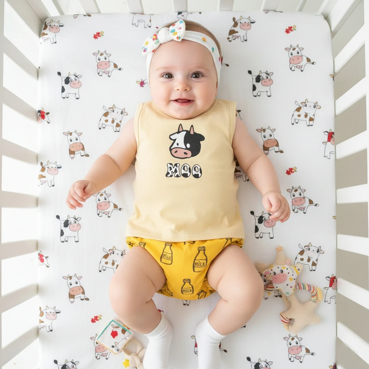 

Летние комплекты одежды Sanlutoz для маленьких мальчиков и девочек, хлопковые милые костюмы без рукавов