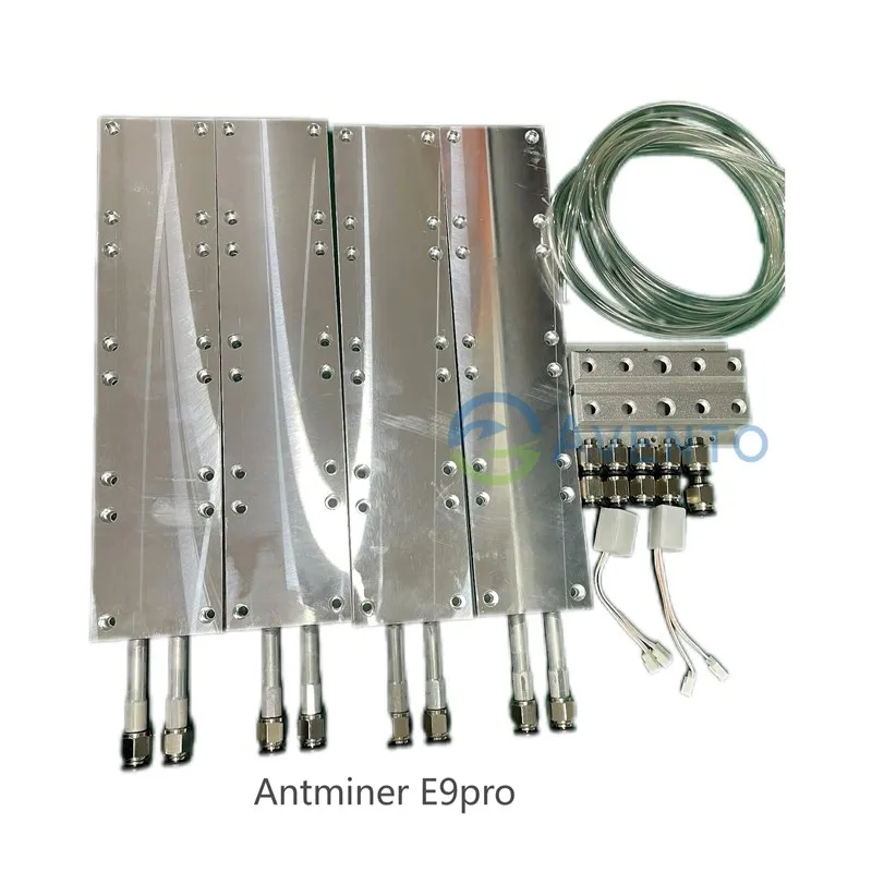 

Antminer E9Pro upgrade water cooling plate set,E9pro mining machine aluminum water-cooled plate hydraulic cooling system kit