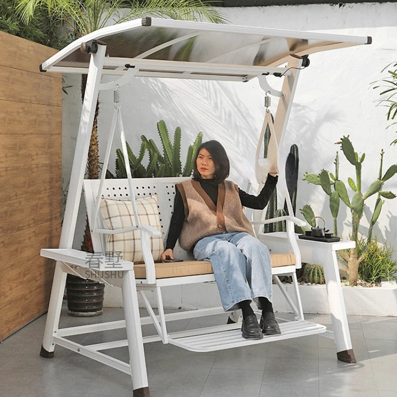 Outdoor swing, courtyard, garden, balcony, outdoor leisure swing, rocking chair