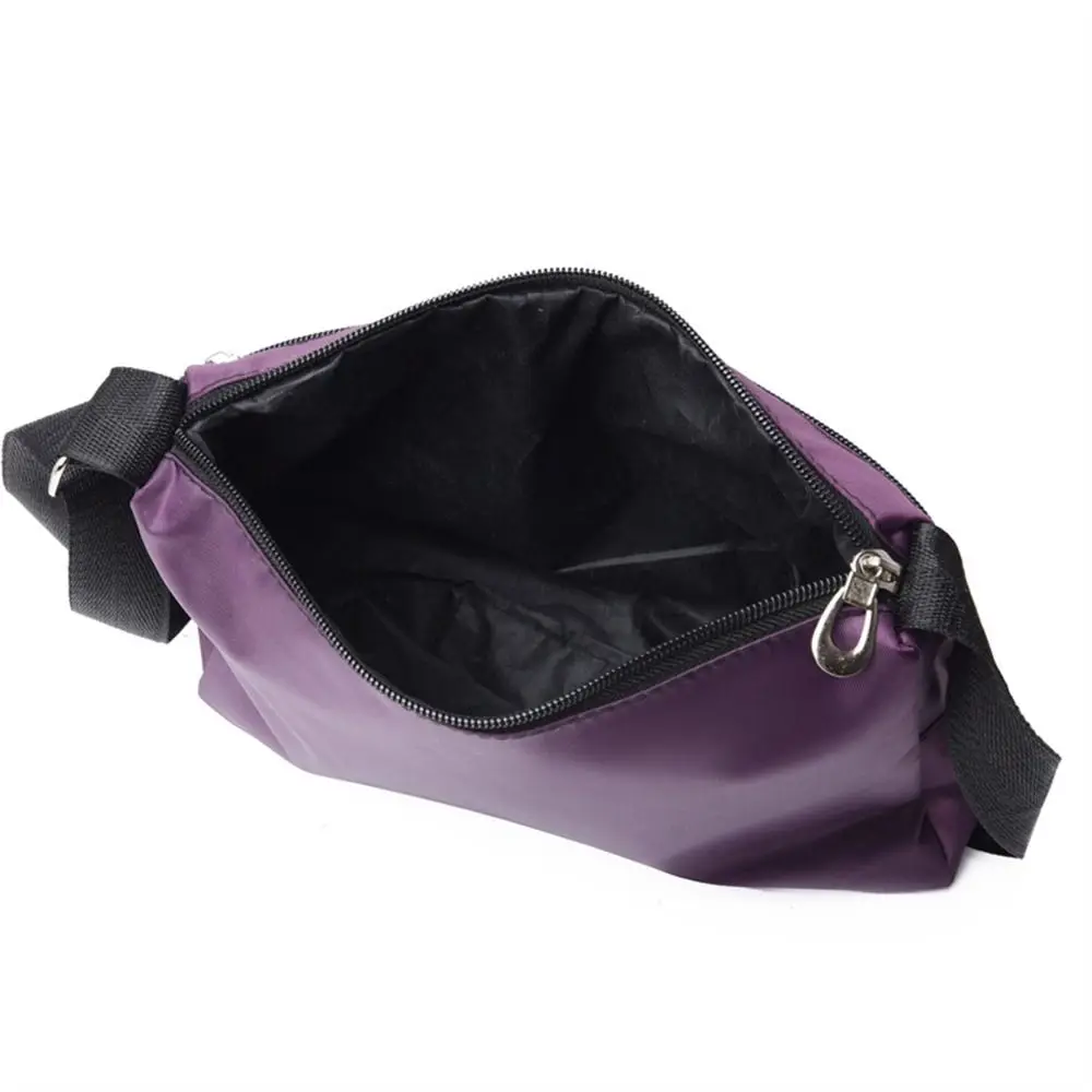 New Nylon Women Shoulder Bag Large Capacity Floral Printed Handbag Waterproof Multi-layer Pocket Sling Bag Mom