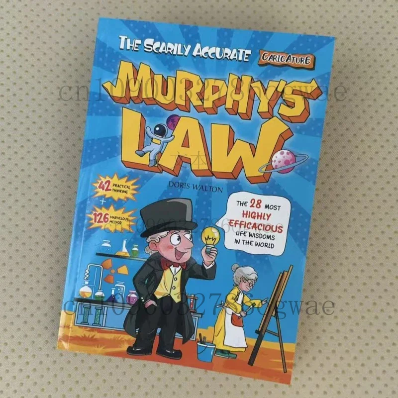 principios-de-vida-em-quadrinhos-de-murphy-law-para-criancas-livros-ilustrados-de-ciencia-divertidos-em-capa-mole
