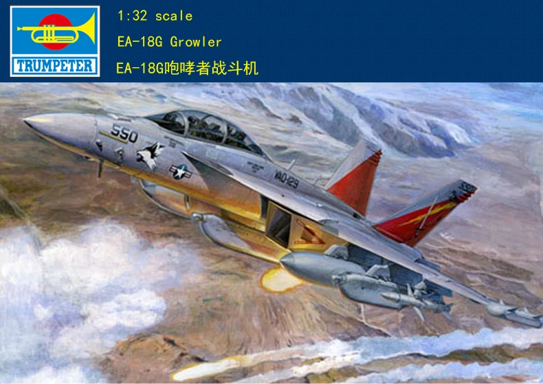 

Trumpeter 1/32 03206 EA-18G Growler model kit