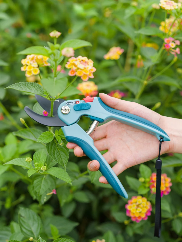 

Gardening Pruning Shears Floral Potted Plant Thick Branches Labor-saving Flower Arrangement Bonsai Scissors High Carbon Steel