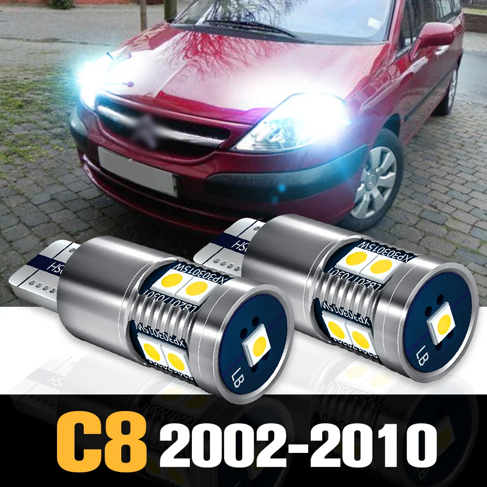 

2pcs Canbus LED Clearance Light Parking Lamp Accessories For Citroen C8 2002-2010 2003 2004 2005 2006 2007 2008 2009