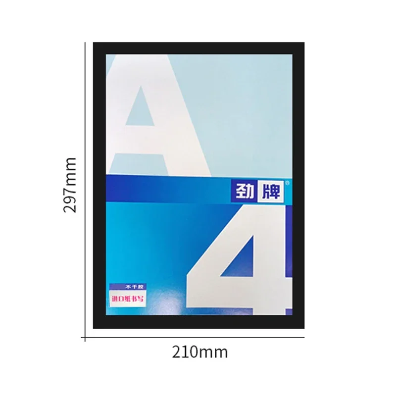 100 A4 White Inkjet Laser Printer Paper Craft Copier Sticker Label Sticker Glossy Matte Paper Thicker Printable Wood Pulp