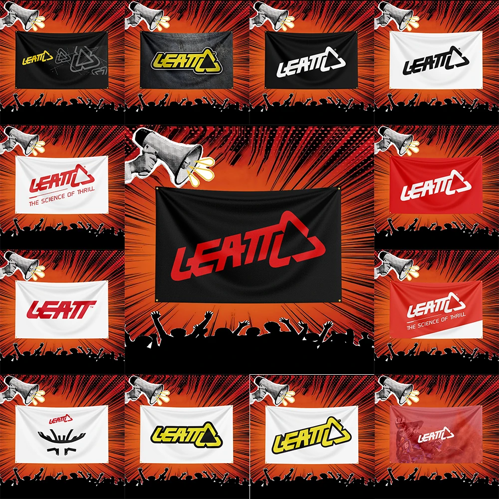 Leatt Auto Parts Flag 3x5 FT Polyester Banner For Garage Workshop Wall Decor Mechanic Gift